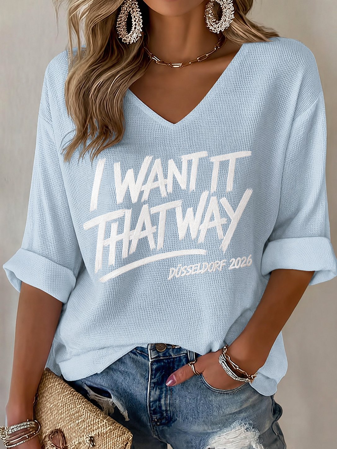 Women's Musical Art Printed T-shirt