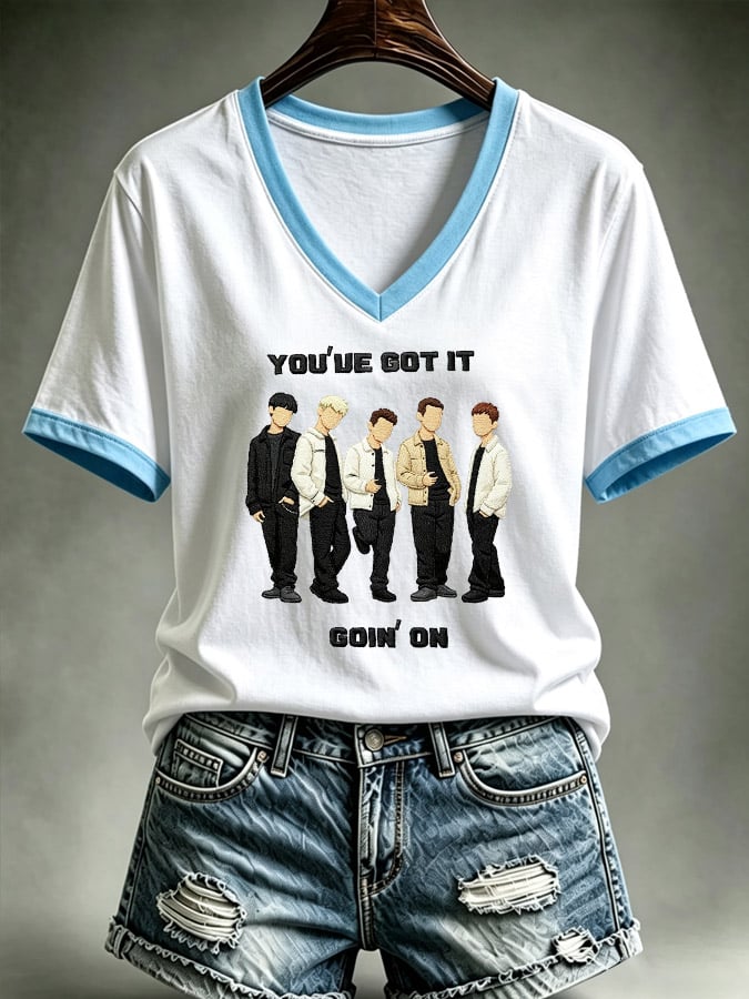 Touring Music Women's Printed T-shirt