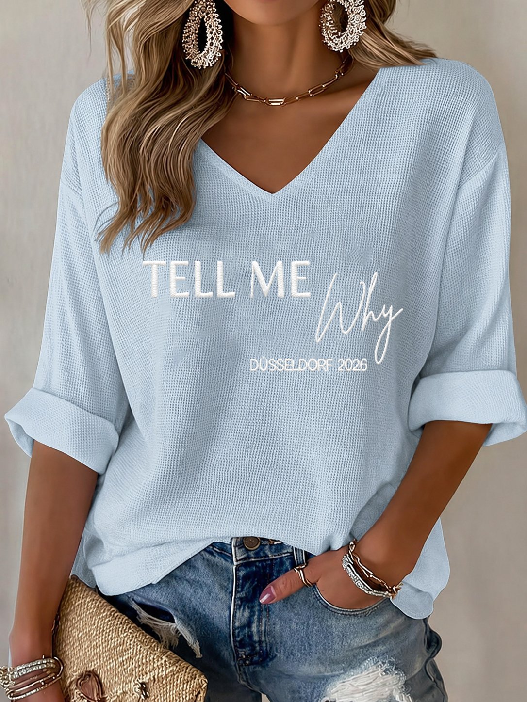 Women's Musical Art Printed T-shirt