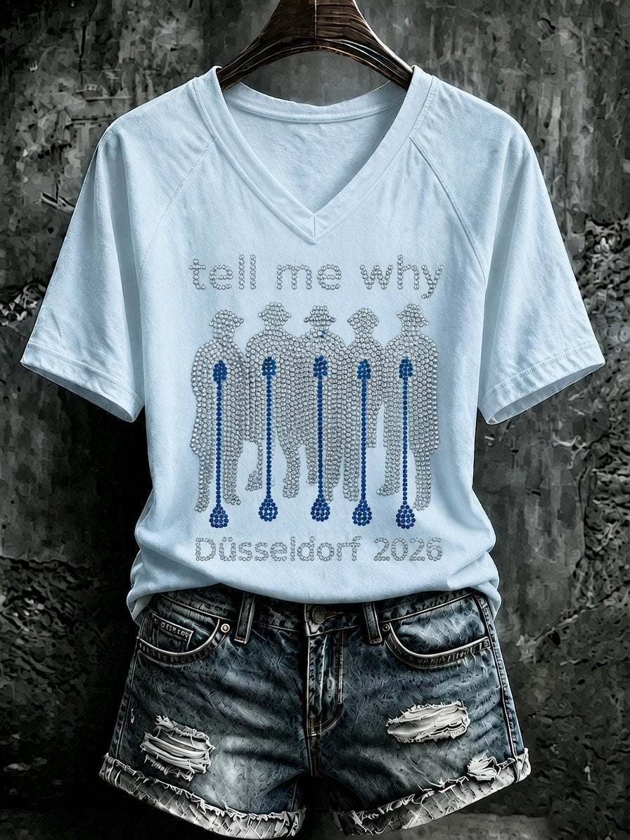 Women'S Musical Art Print T-Shirt