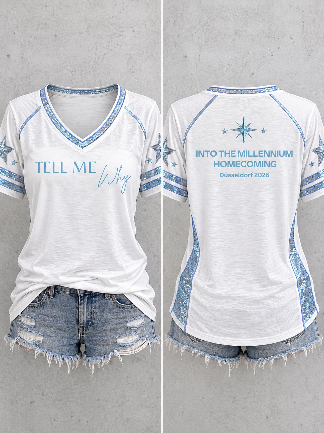 Women'S Musical Art Print T-Shirt