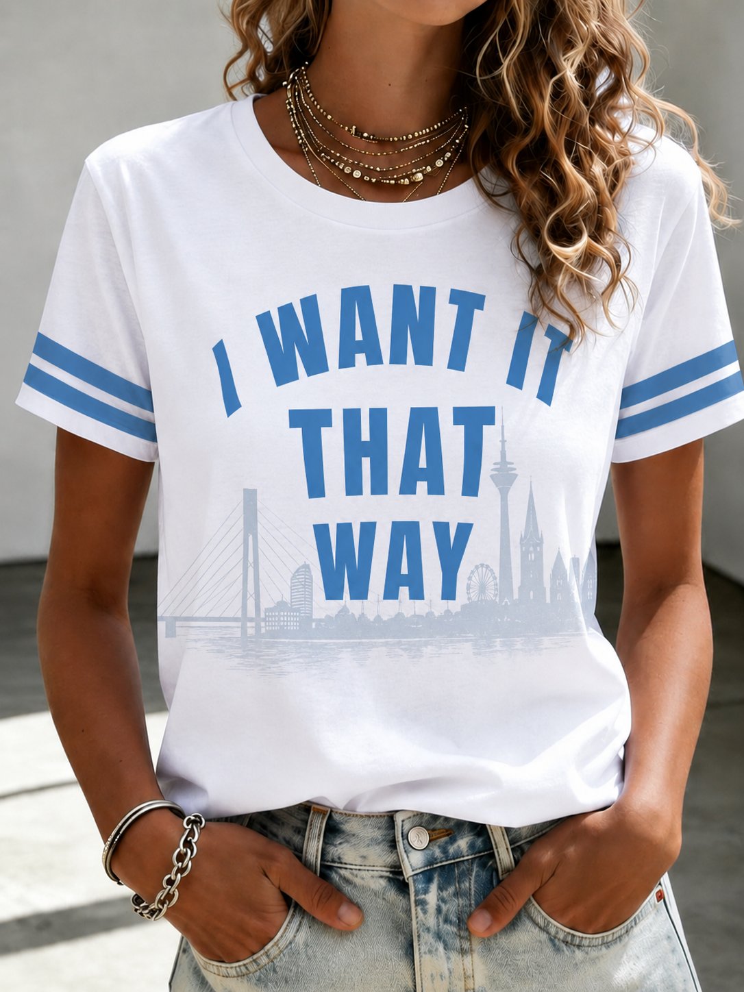 Women'S Musical Art Print T-Shirt