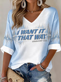Women's Musical Art Printed T-shirt