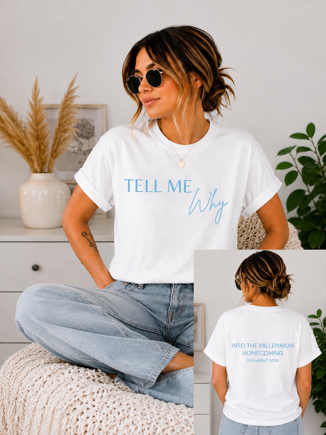 Women'S Musical Art Print T-Shirt