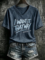 Women'S Musical Art Print T-Shirt
