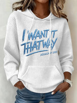 Women's Musical Art Print Hoodie
