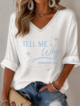 Women's Musical Art Printed T-shirt
