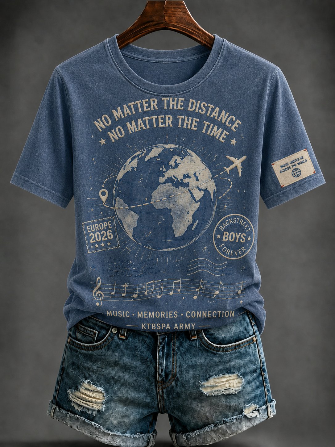 Women'S Musical Art Print T-Shirt