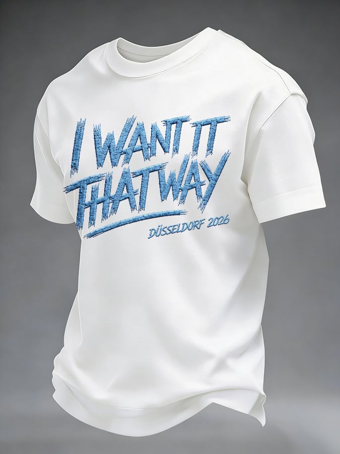 Men's Musical Art Print Casual T-shirt