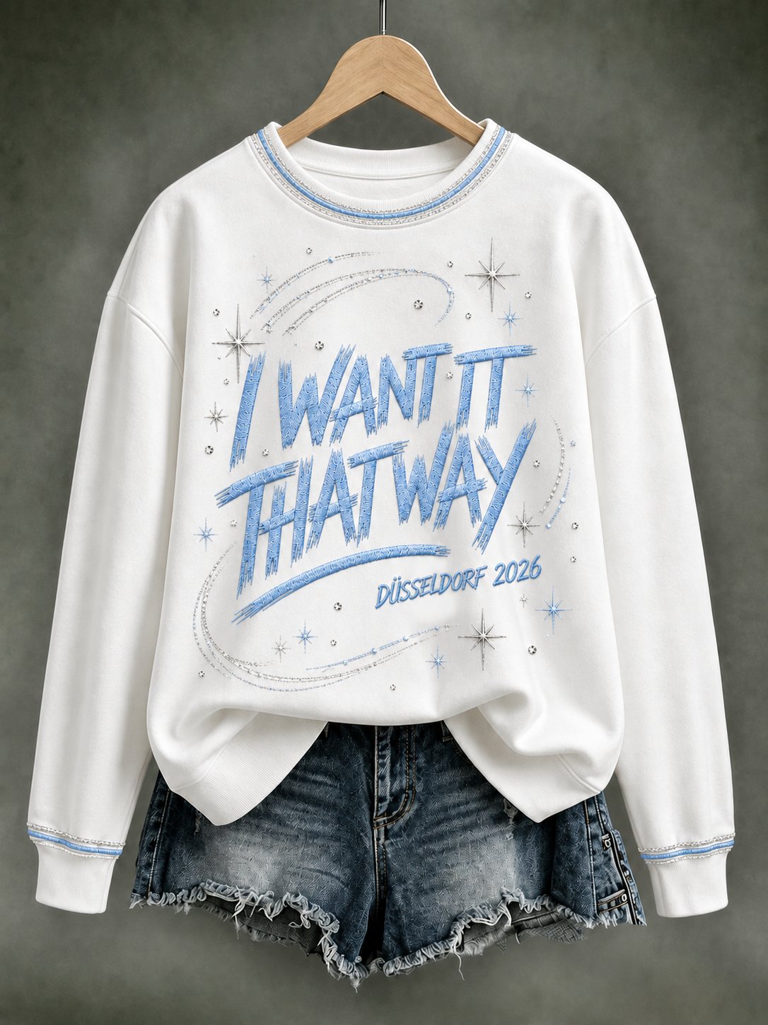 Women's Musical Art Print Casual Sweatshirt