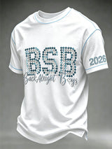 Men's Singer Print Short-Sleeve T-Shirt