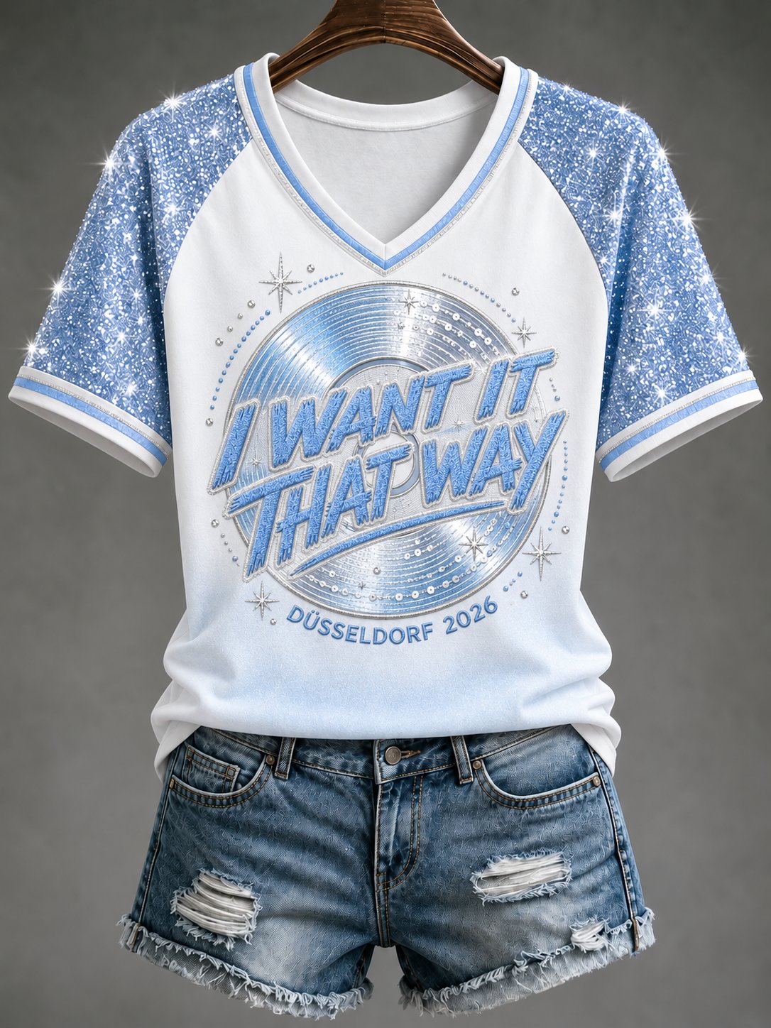 Women'S Musical Art Print T-Shirt