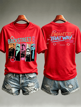 Women's Casual Printed Crew-Neck T-Shirt