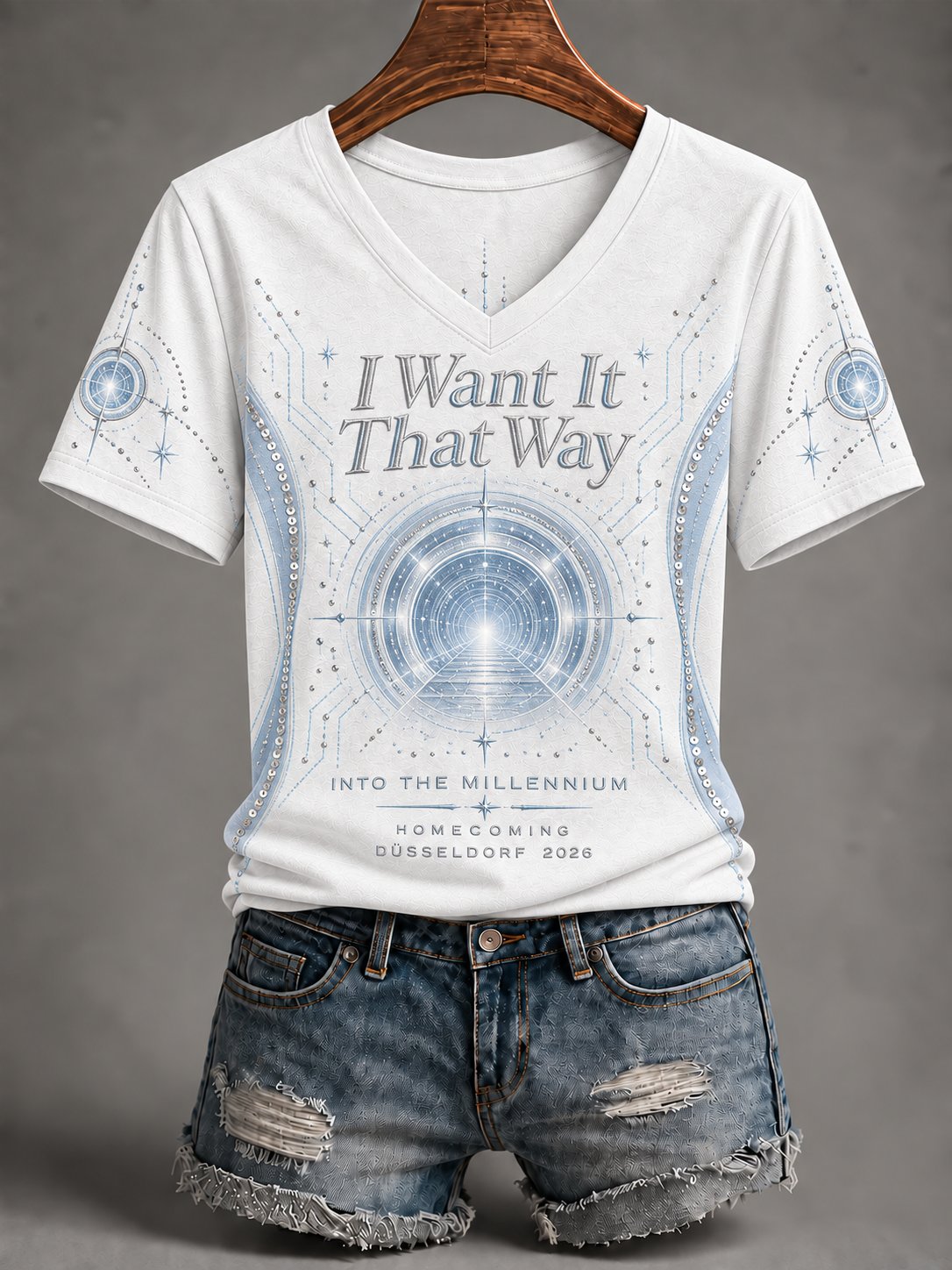 Women'S Musical Art Print T-Shirt