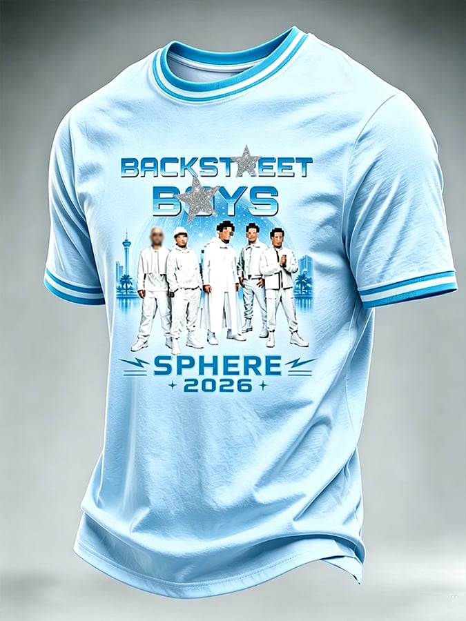 Men's Singer Print Short-Sleeve T-Shirt