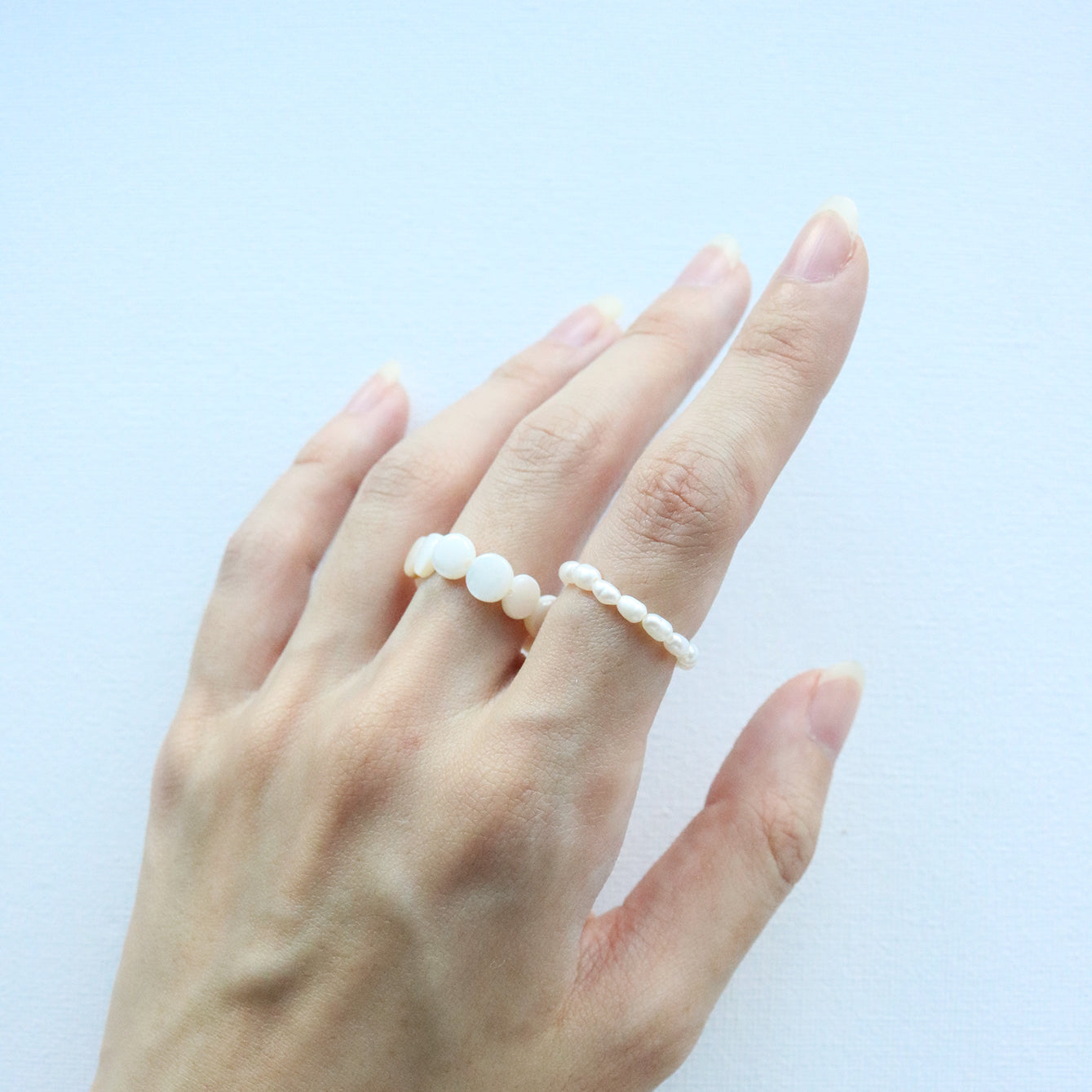 Shell Beaded Ring