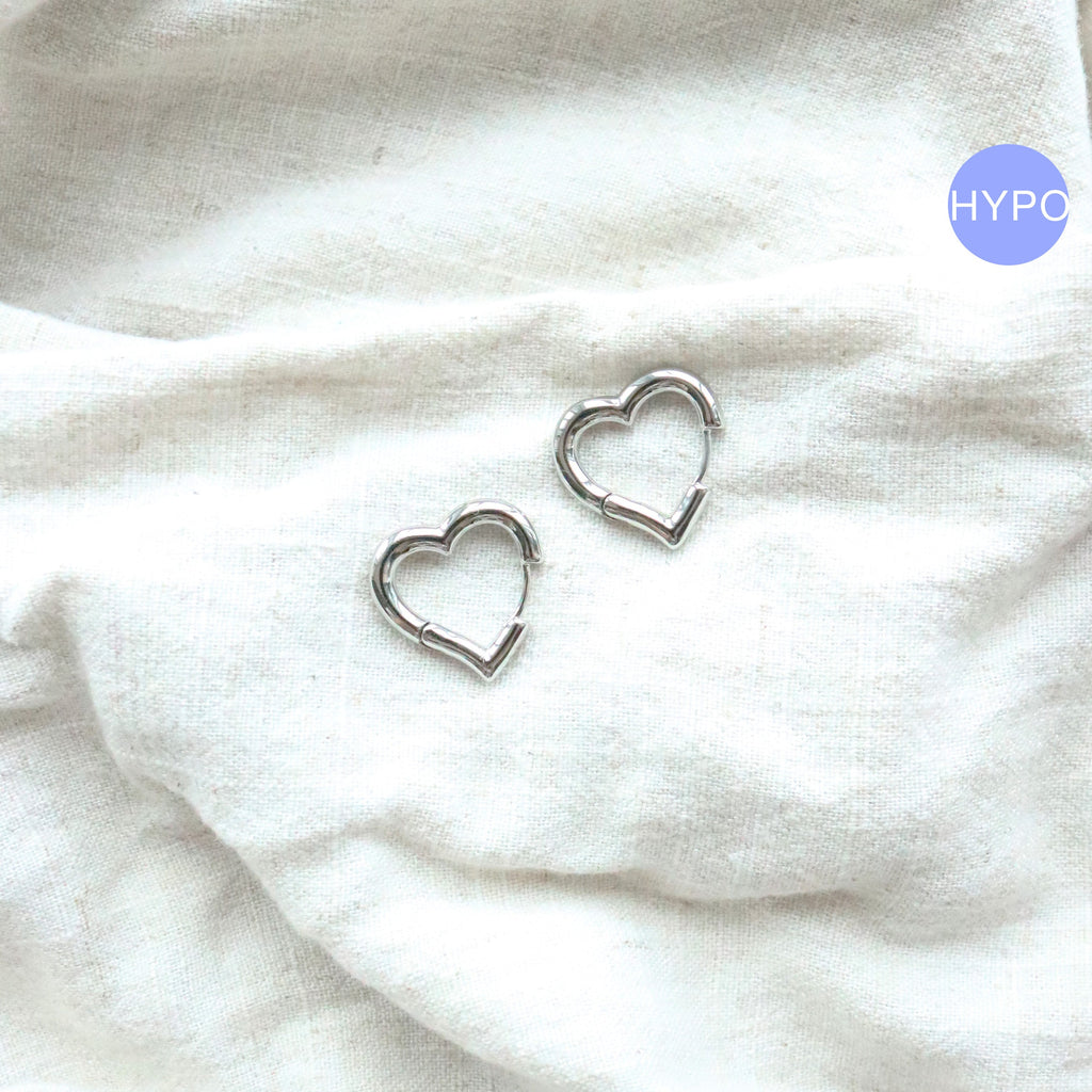 Fond Hoops in Silver (18K Gold Plated)