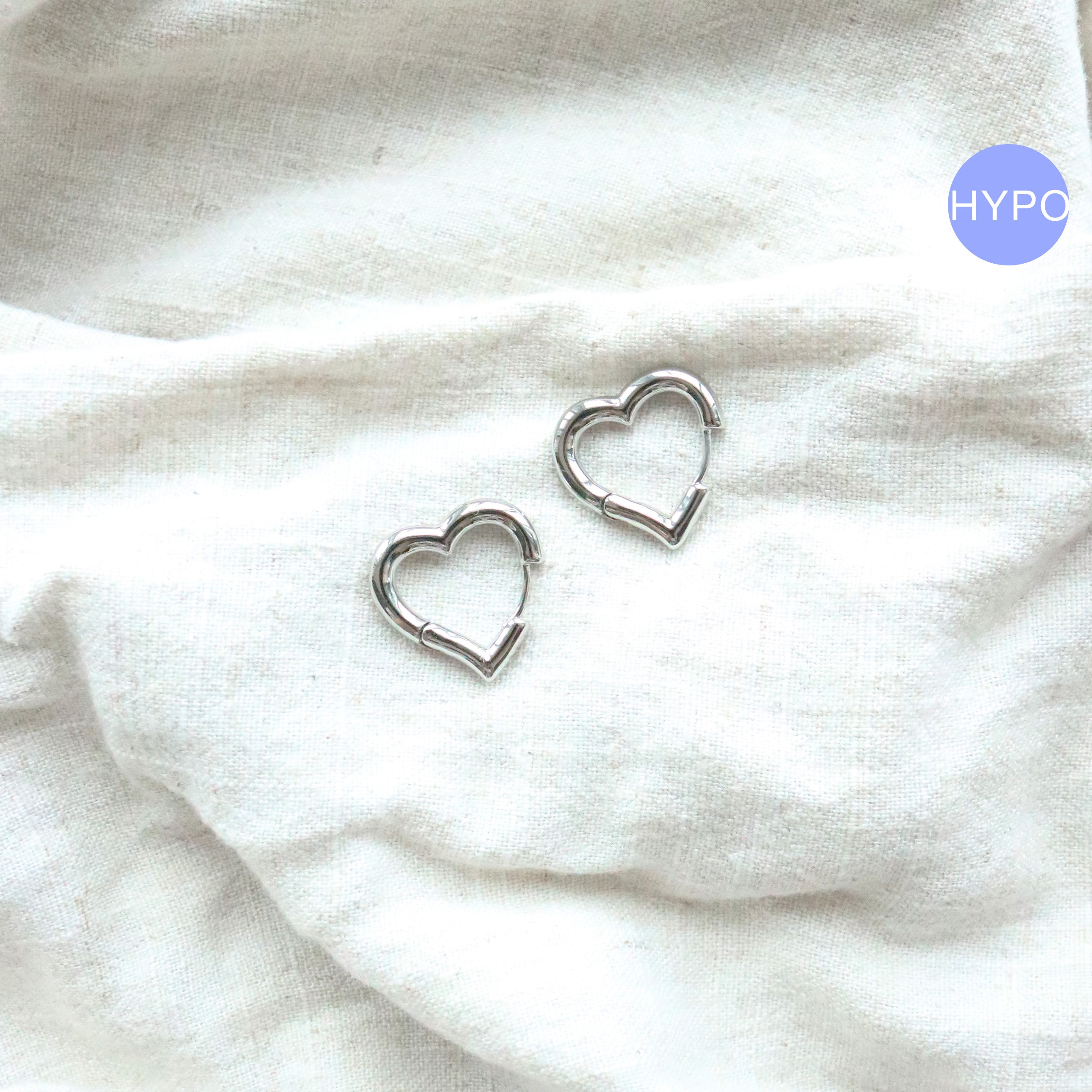 Fond Hoops in Silver (18K Gold Plated)
