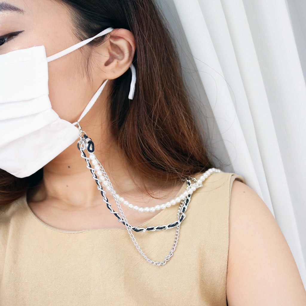 Coco Multi-Way Chain in Silver