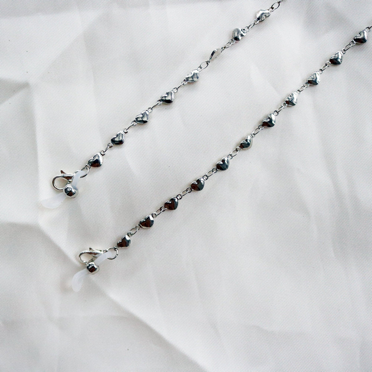 Hearts Multi-Way Chain in Silver