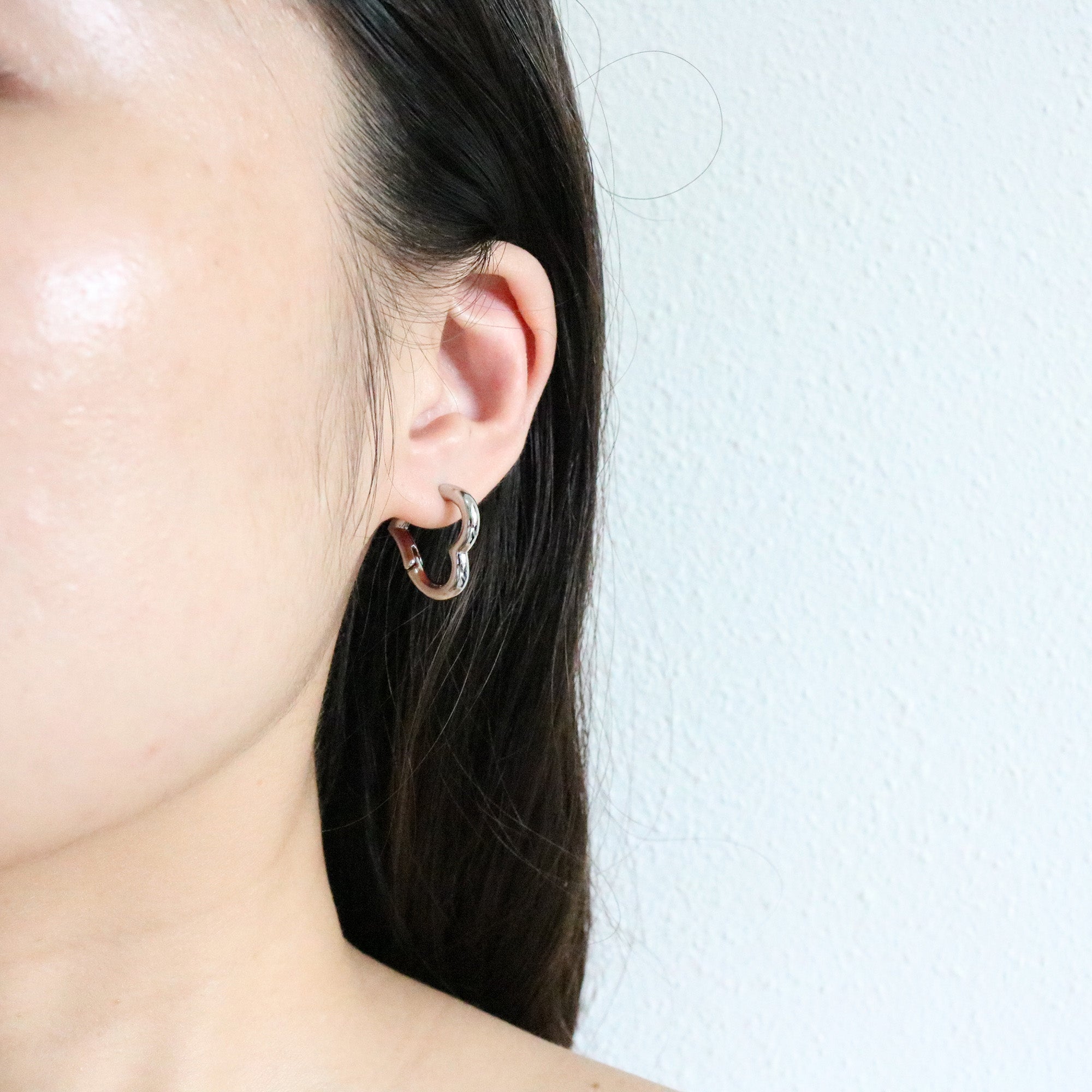 Fond Hoops in Silver (18K Gold Plated)