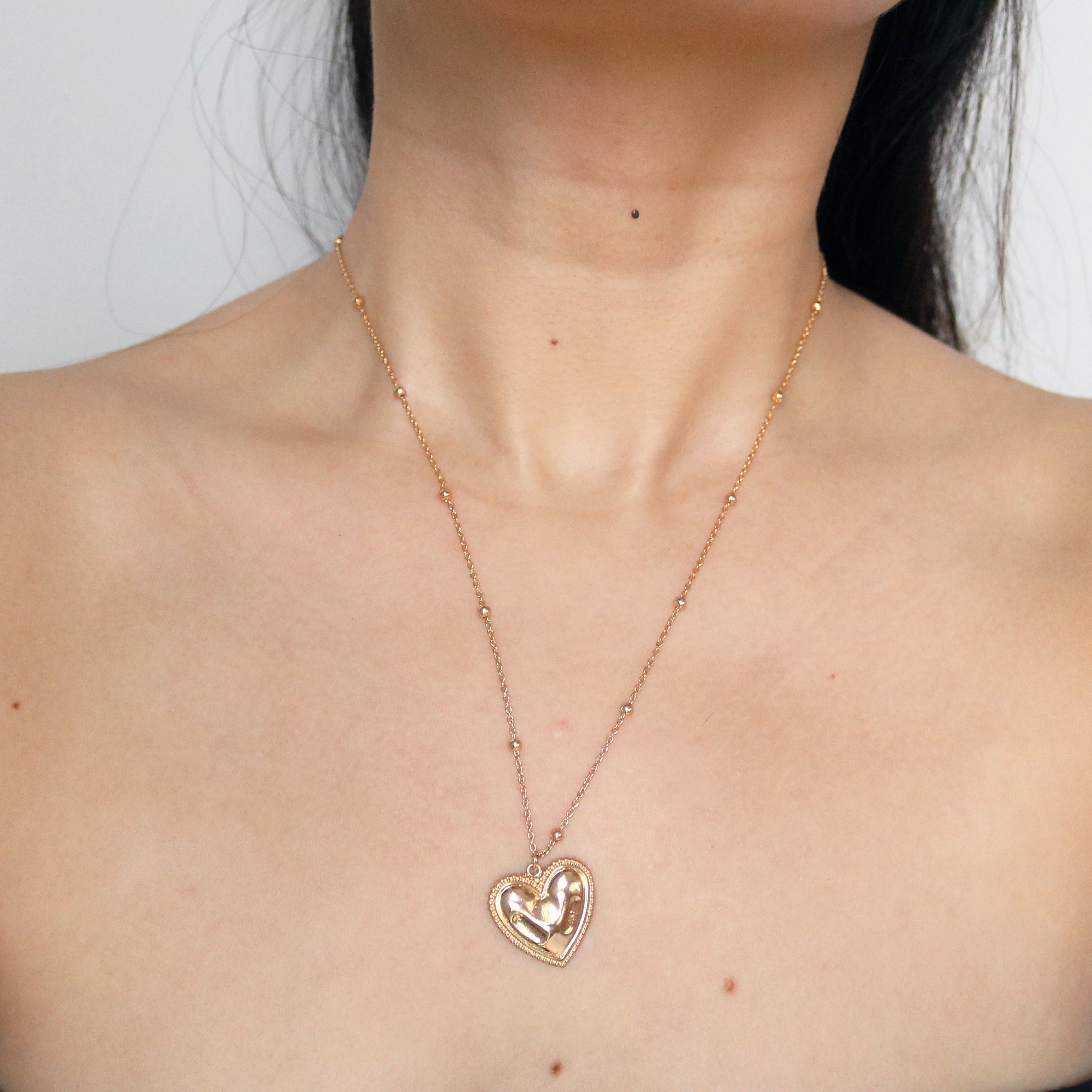 Vintage Heart Necklace