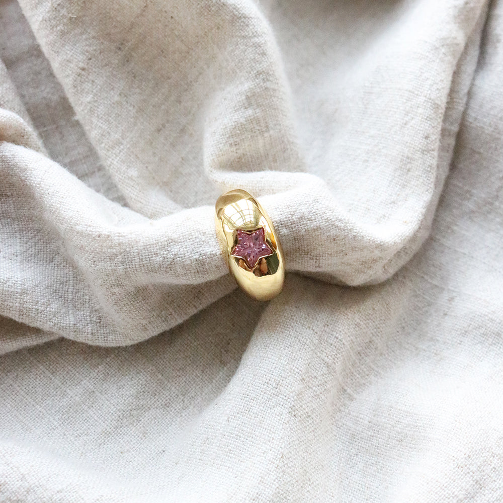 Starry Ring in Silver (Gold Plated)