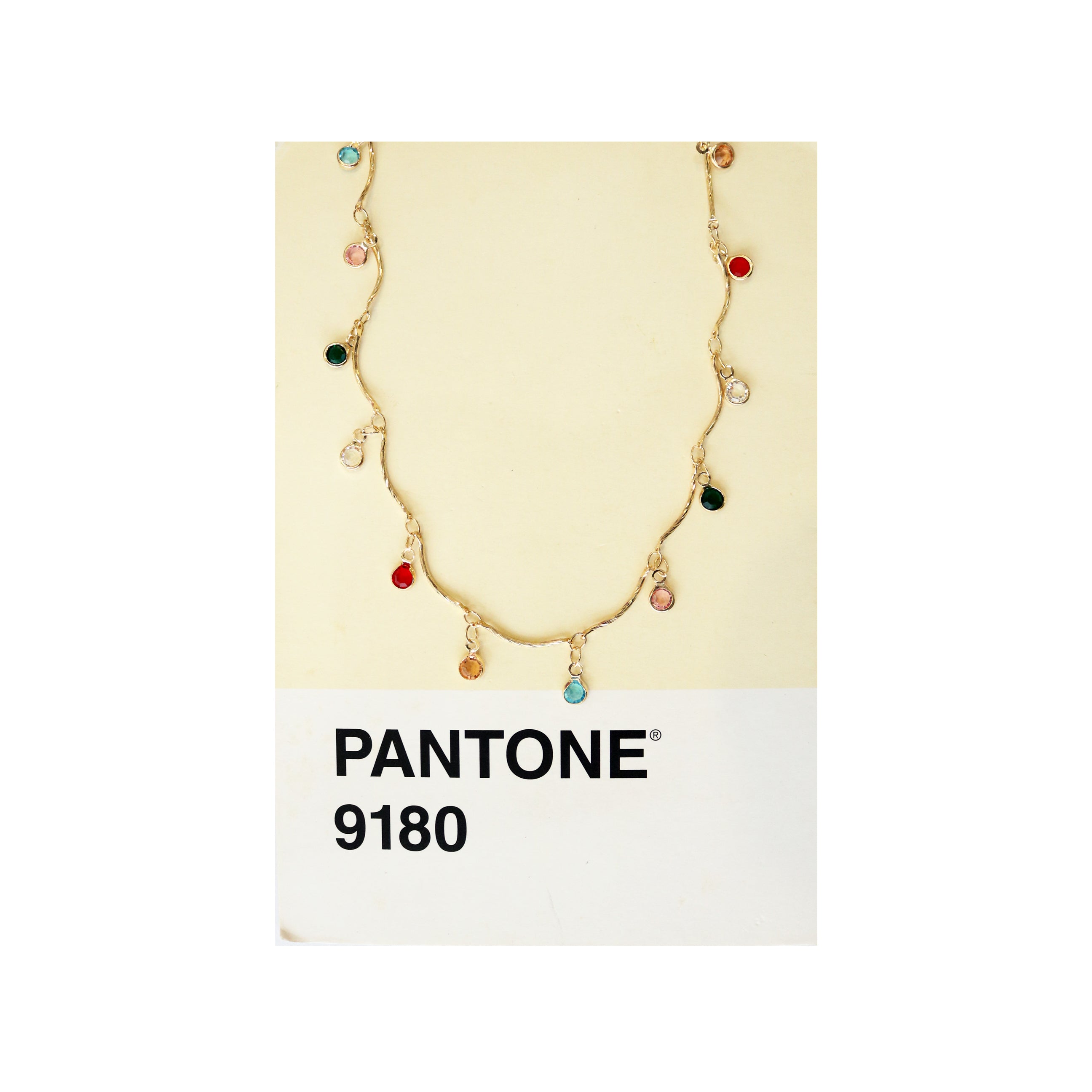 Rainbow Gems Choker