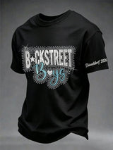 Men's Singer Print Short-Sleeve T-Shirt