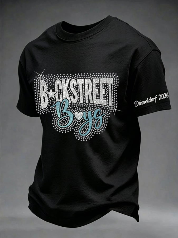 Men's Singer Print Short-Sleeve T-Shirt