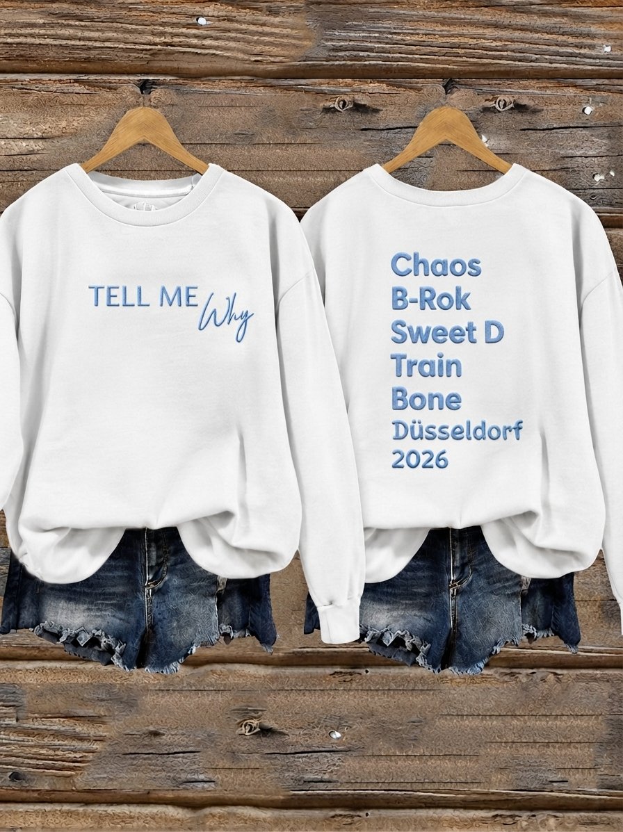 Women's Musical Art Print Sweatshirt