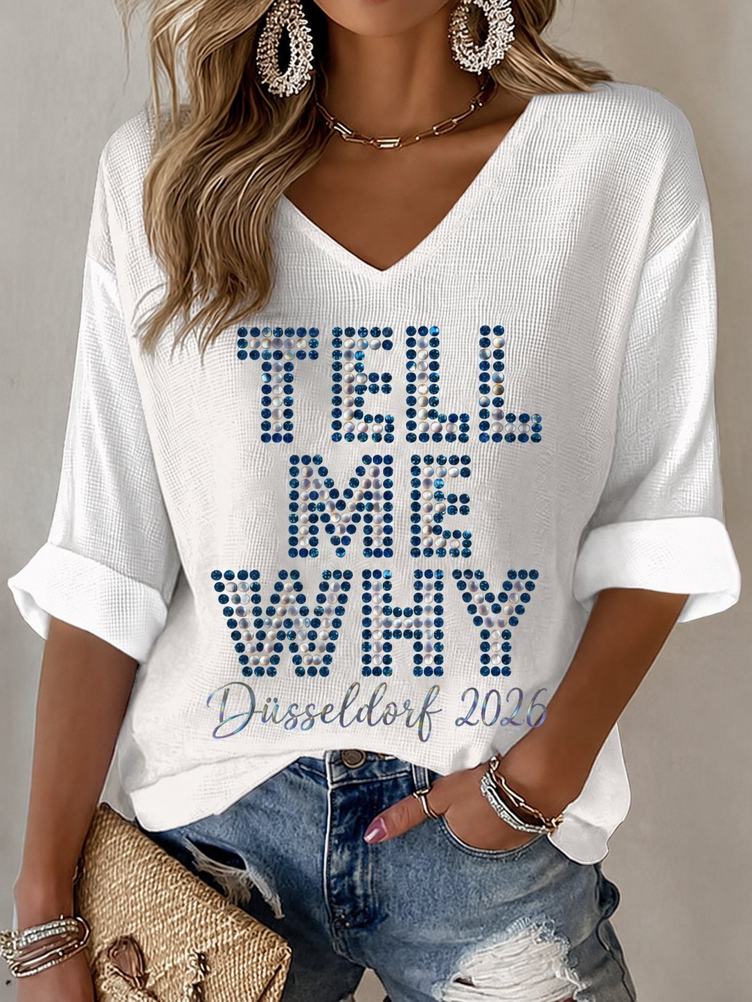 Women's Musical Art Printed T-shirt
