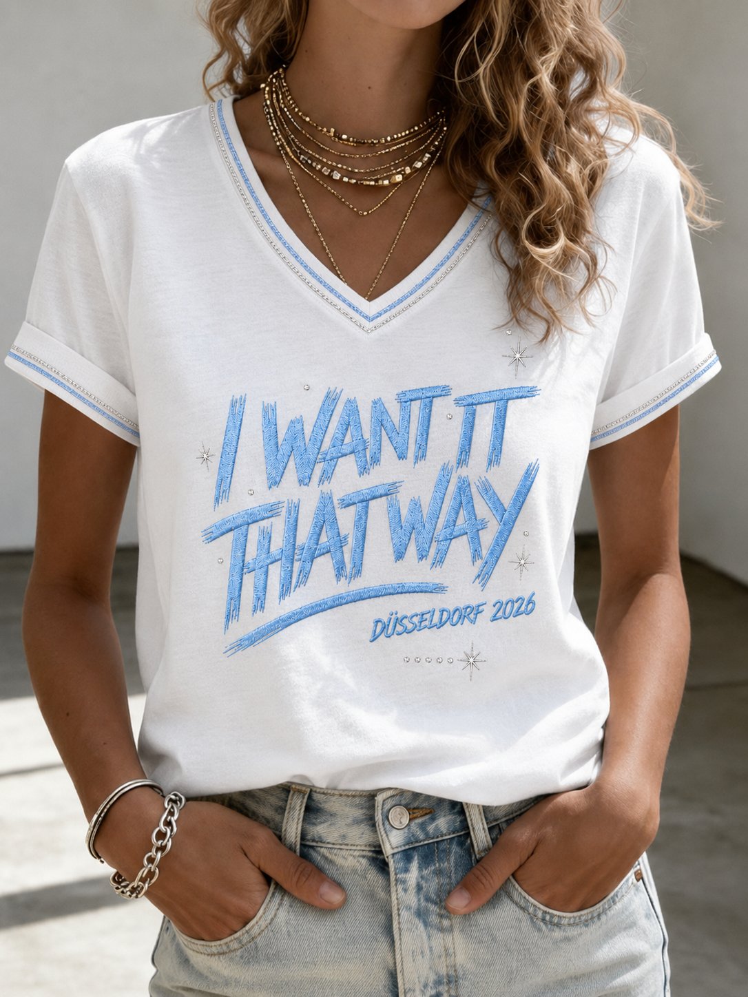 Women'S Musical Art Print T-Shirt