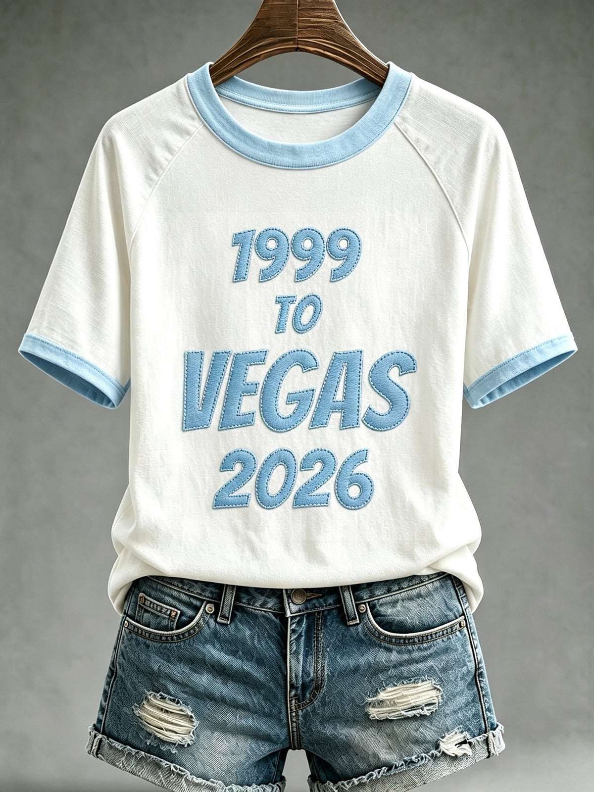 Women's Letter-Print Casual Top