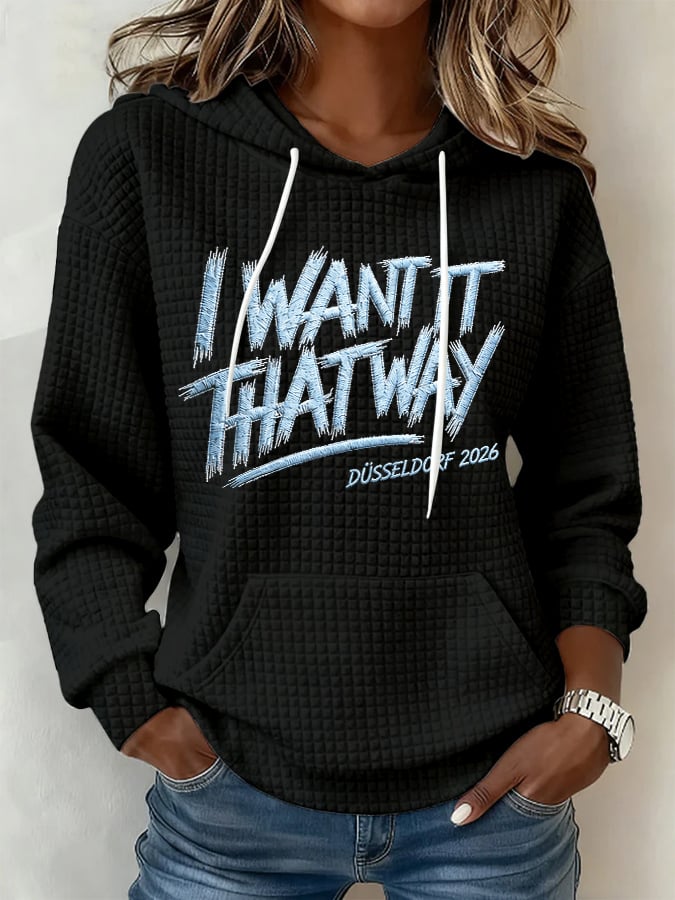 Women's Musical Art Print Hoodie
