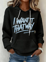 Women's Musical Art Print Hoodie