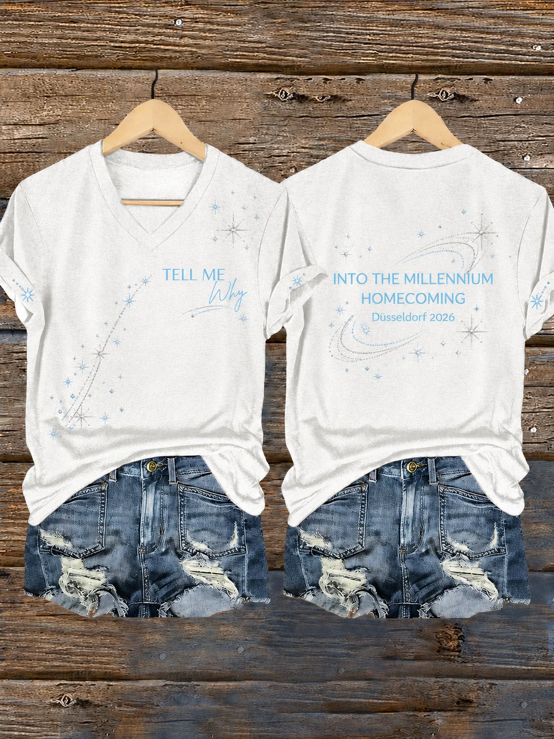 Women'S Musical Art Print T-Shirt