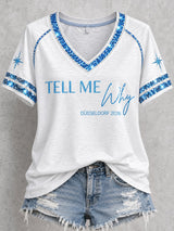 Women'S Musical Art Print T-Shirt